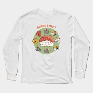 Sushi Time Long Sleeve T-Shirt